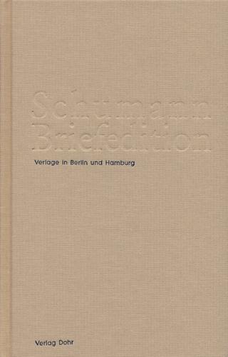 Schumann-Briefedition / Schumann-Briefedition III.6 