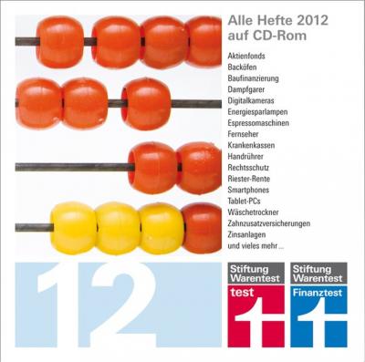 test und Finanztest Archiv CD-ROM 2012 (Audio-Mp3) 
