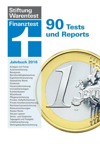 Finanztest Jahrbuch 2016 