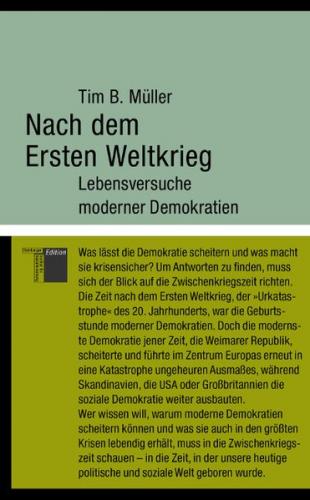 Nach dem Ersten Weltkrieg 