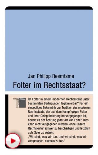 Folter im Rechtsstaat? (Ebook - EPUB) 