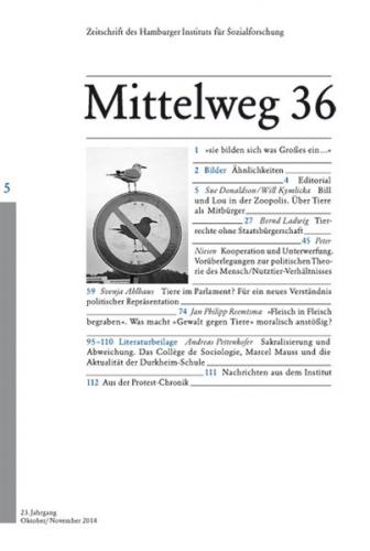 Politische Tiere Mittelweg 36 