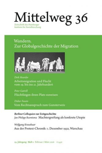 Wandern. Zur Globalgeschichte der Migration 