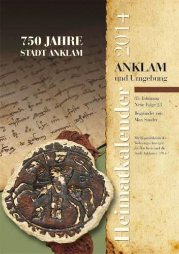 Heimatkalender Anklam und Umgebung 2014 