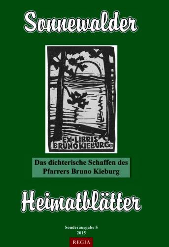 Sonnewalder Heimatblätter Sonderheft 5 
