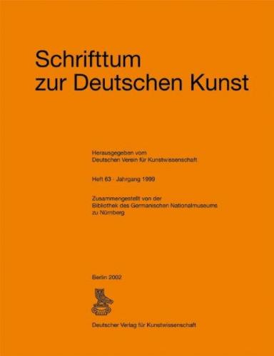 Schrifttum zur deutschen Kunst 