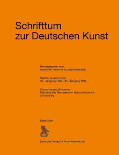 Schrifttum zur deutschen Kunst 