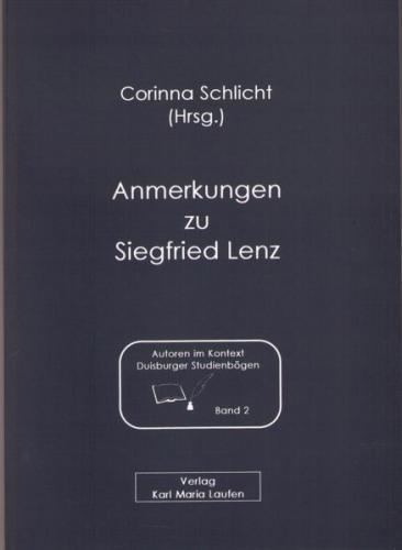 Anmerkungen zu Siegfried Lenz 