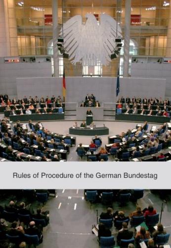 Rules of Procedure of the German Bundestag 
