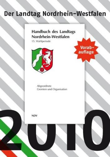 Sonderausgabe Landtag von Nordrhein-Westfalen 15. Wahlperiode 