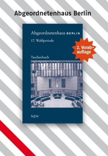 Sonderausgabe Abgeordnetenhaus von Berlin 17. Wahlperiode 