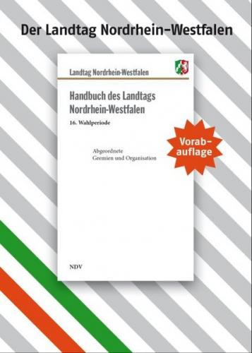 Sonderausgabe Landtag von Nordrhein-Westfalen 16. Wahlperiode 