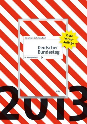 Sonderausgabe Kürschners Volkshandbuch Deutscher Bundestag 18. Wahlperiode 