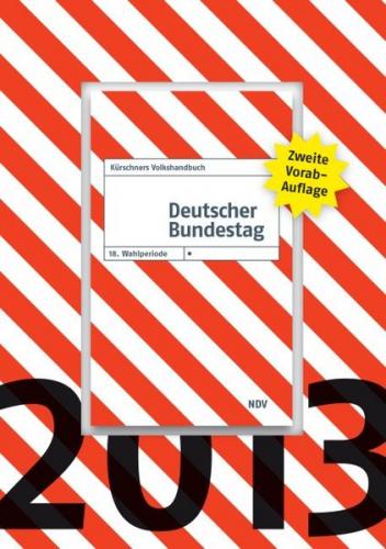 Sonderausgabe Kürschners Volkshandbuch Deutscher Bundestag 18. Wahlperiode 