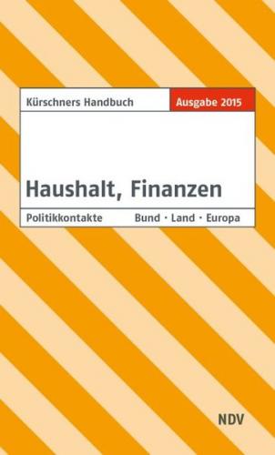 Kürschners Handbuch Haushalt, Finanzen 