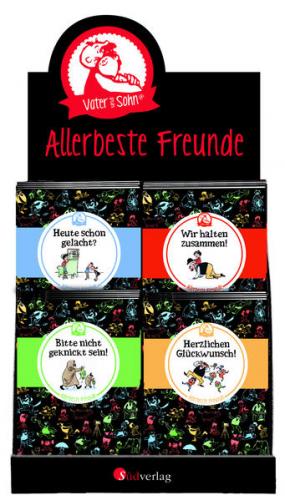 Display »Vater und Sohn - Allerbeste Freunde« (4x10 Exemplare) 