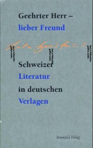 Geehrter Herr - lieber Freund 