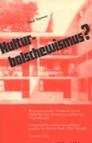 Kulturbolschewismus? 