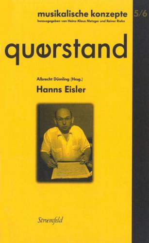 Querstand 5/6: Hanns Eisler 