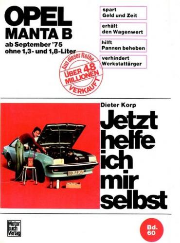 Opel Manta B (75-88) ohne 1,3 und 1,8 Liter 