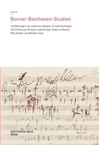 Bonner Beethoven-Studien 