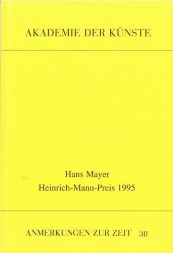 Hans Mayer 