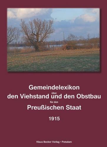 Gemeindelexikon über Viehstand und Obstbau, Provinz Pommern 