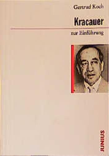 Kracauer zur Einführung 