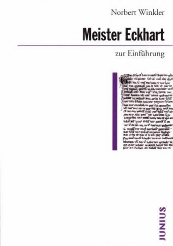 Meister Eckhart zur Einführung 
