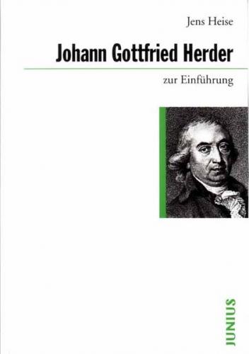 Johann Gottfried Herder zur Einführung 
