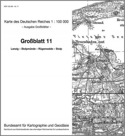 Lanzig - Stolpmünde - Rügenwalde - Stolp 