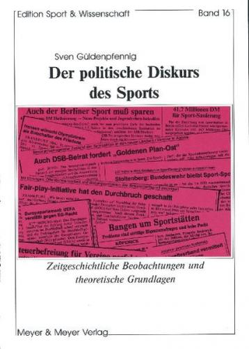 Der politische Diskurs des Sports 