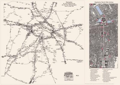 Eisenbahn-Größenwahn in Berlin. Die Nazi-Planungen zur Hauptstadt Germania von 1941. 
