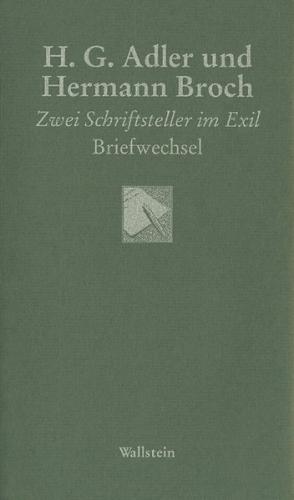 H. G. Adler und Hermann Broch 
