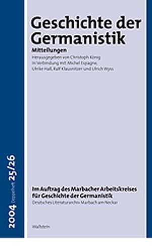 Geschichte der Germanistik 