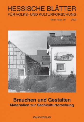 Brauchen und Gestalten 