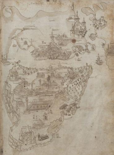Cristoforo Buondelmonti. Liber insularum (ULBD Ms. G 13) 