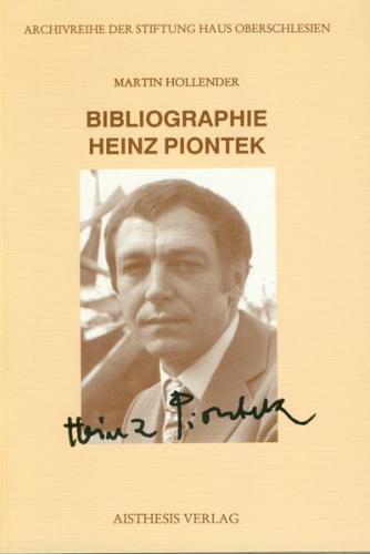Bibliographie Heinz Piontek 