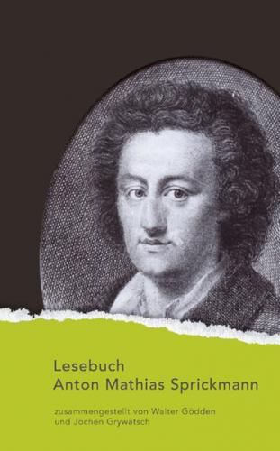 Lesebuch Anton Mathias Sprickmann 