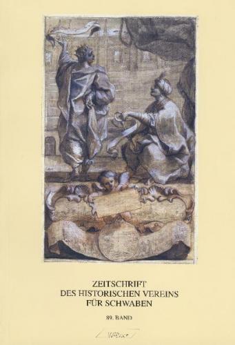 Zeitschrift des Historischen Vereins für Schwaben / Zeitschrift des Historischen Vereins für Schwaben 