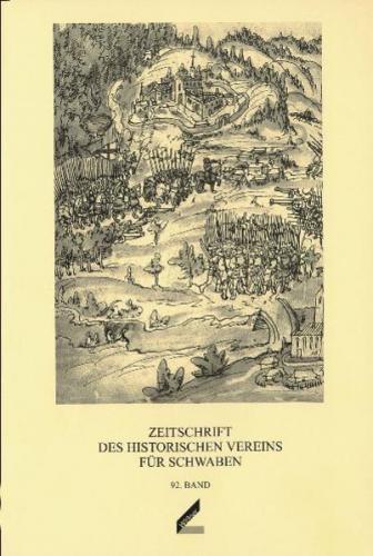 Zeitschrift des Historischen Vereins für Schwaben 
