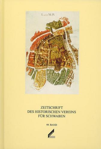 Zeitschrift des Historischen Vereins für Schwaben / Zeitschrift des Historischen Vereins für Schwaben 