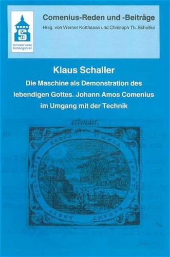 Die Maschine als Demonstration des lebendigen Gottes 