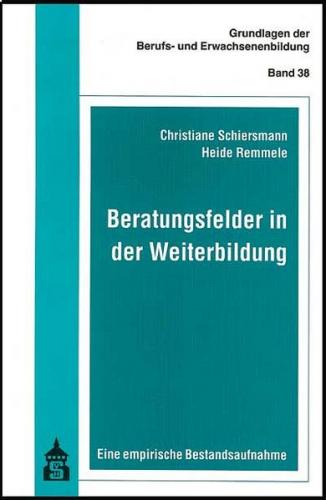 Beratungsfelder in der Weiterbildung 