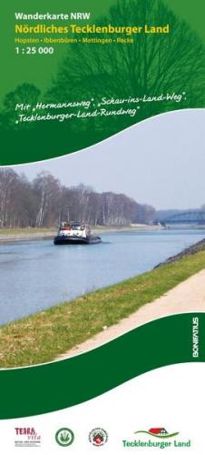 Wanderkarte NRW: Nördliches Tecklenburger Land 