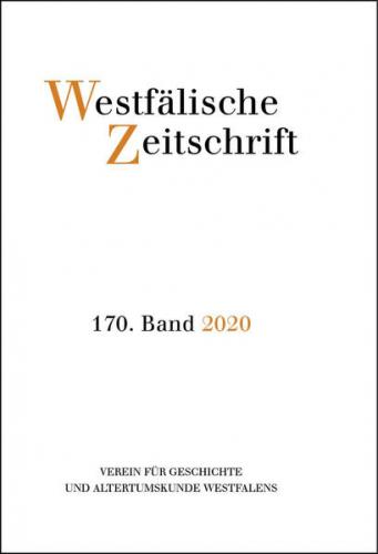 Westfälische Zeitschrift 170. Band 2020 