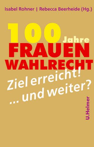 100 Jahre Frauenwahlrecht 