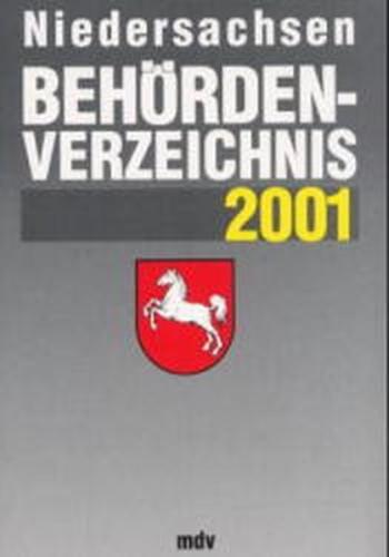 Behördenverzeichnis Niedersachsen 2001 