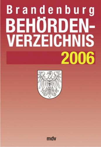 Behördenverzeichnis Brandenburg 2006 