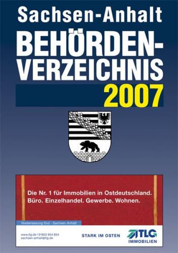 Behördenverzeichnis Sachsen-Anhalt 2007 